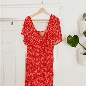 ASOS midi smock dress